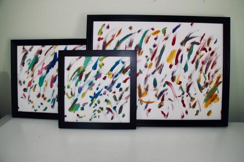 The Luxury Collection - 3 Part Framed Series by Bini the Bunny