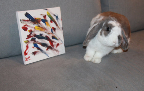 Small - Bini's Original Masterpiece - (8" x 8")